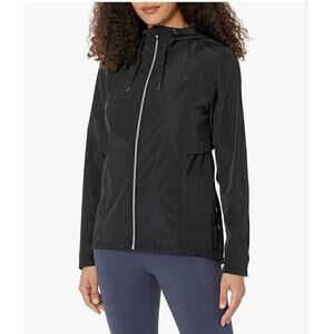 Calvin Klein Performance Women XS Hooded Jacket Waterproof Athleisure Packable